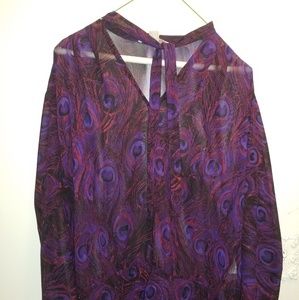 MICHAEL KORS  purple blouse!!